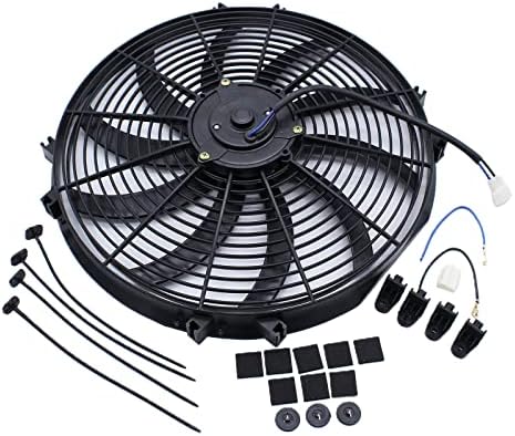 電動 ファン 薄型 12V 冷却 ラジエーター オイルクーラー コンデンサー